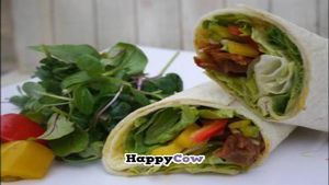 Fake Meat Bulgogi Tortilla Wrap & Salad

Choose spicy or not spicy at Healing Kitchen in Gyeongju