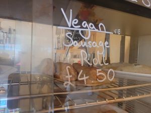 Vegan Sausage Roll at Becws Melyn in Llanberis