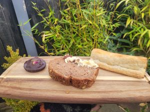 Vegan Peanut Butter + Stem Ginger Cups, Vegan at Becws Melyn in Llanberis