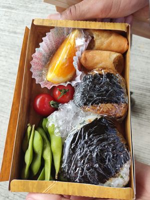 Packed lunch at Guest House Sora Chikatsuyu in Tanabe