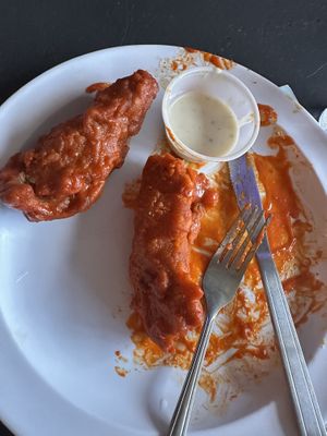 Buffalo wings   at Stray Dog in Minneapolis
