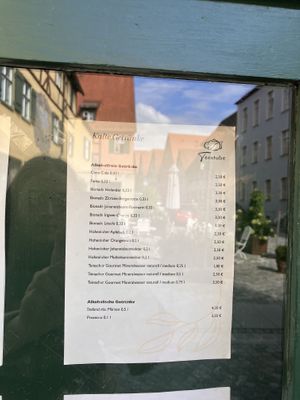 Kalte Getränke   at Teestube in Dinkelsbuehl
