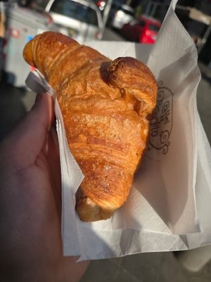Cornetto vegano at Caffè Ciorfito in Naples