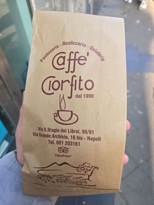  at Caffè Ciorfito in Naples