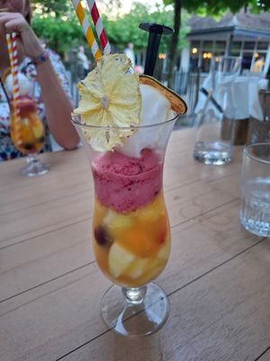Vegan sorbet (niet op de kaart) at Landal Rabbit Hill in Apeldoorn