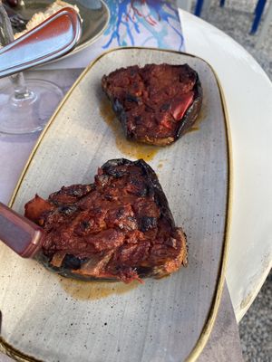 Eggplant   at Medusa in Milos