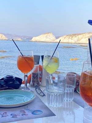 Medusa spritz   at Medusa in Milos