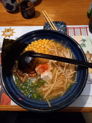 Vegeta ramen at Ichiban Ramen in Trento