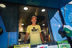 Lucas McLawhorn, owner/operator at Well-Fed Ed - Food Truck in Wilmington