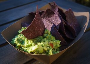 Guac and Chips at Well-Fed Ed - Food Truck in Wilmington