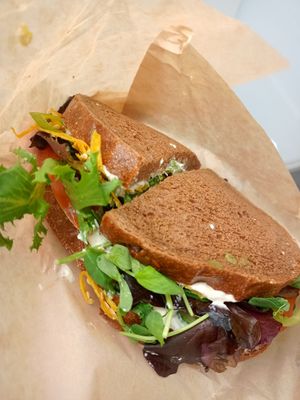 Sandwich vegan fresh handmade at Healthy Planet - Yonge & Dundas in Toronto