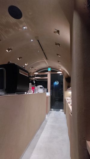 Interior (3 or 4 seats) at Naki - vegan sweets in Osaka