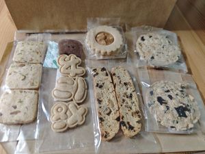 Biscuits and cookies! All really good!!! at Naki - vegan sweets in Osaka