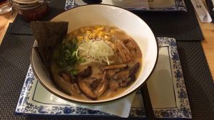 Miso Ramenn  at Ninja in Lisbon