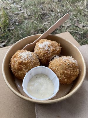 Arancinii  at Stones Throw Kitchen in Fareham