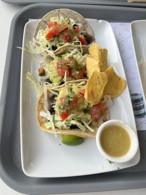 Vegan tacos  at Chili & Limes in Ljubljana