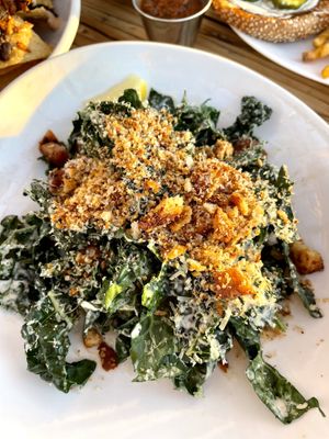 Kale Caesar salad  at Seabirds Kitchen - The LAB in Costa Mesa