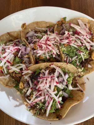 Al pastor tacos at Seabirds Kitchen - The LAB in Costa Mesa