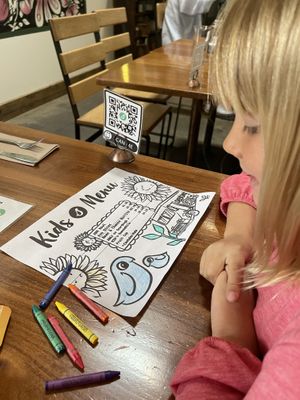 Kiddie Menu  at Seabirds Kitchen - The LAB in Costa Mesa