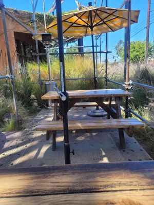 Outside dining at Seabirds Kitchen - The LAB in Costa Mesa