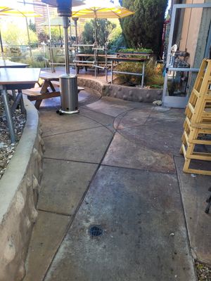 Outside dining at Seabirds Kitchen - The LAB in Costa Mesa