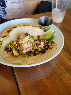 Brunch taco at Seabirds Kitchen - The LAB in Costa Mesa