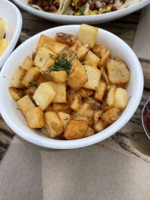 Side of potatoes  at Seabirds Kitchen - The LAB in Costa Mesa