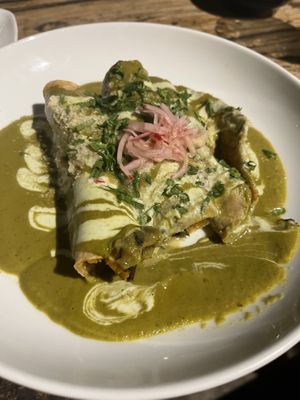Enchiladas   at Seabirds Kitchen - The LAB in Costa Mesa