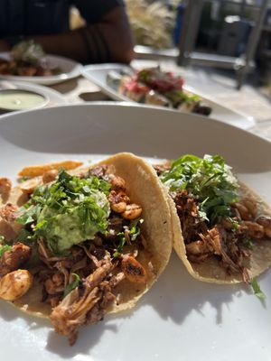 Pastor taco  at Seabirds Kitchen - The LAB in Costa Mesa