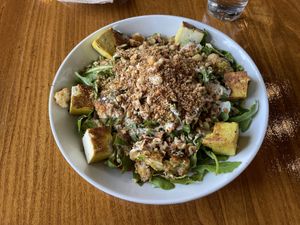 Warm cauliflower salad  at Seabirds Kitchen - The LAB in Costa Mesa