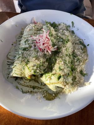 Enchiladas   at Seabirds Kitchen - The LAB in Costa Mesa