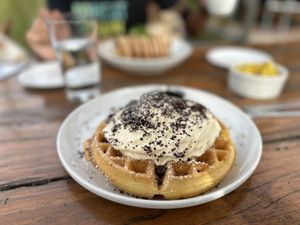 Waffle  at Seabirds Kitchen - The LAB in Costa Mesa