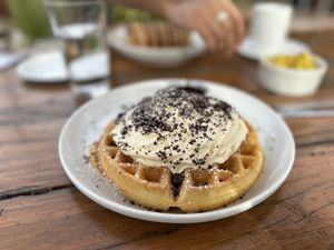 Waffle  at Seabirds Kitchen - The LAB in Costa Mesa