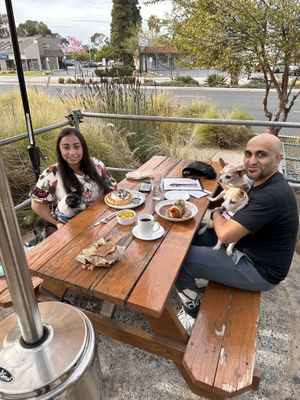 Outside sitting area  at Seabirds Kitchen - The LAB in Costa Mesa