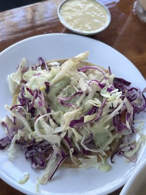 Avo taco  at Seabirds Kitchen - The LAB in Costa Mesa