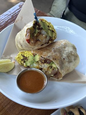  Breakfast burrito  at Seabirds Kitchen - The LAB in Costa Mesa