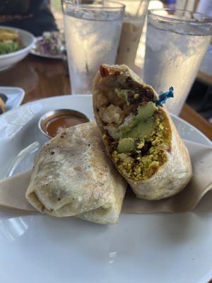 Breakfast burrito  at Seabirds Kitchen - The LAB in Costa Mesa