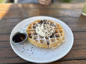 Waffles   at Seabirds Kitchen - The LAB in Costa Mesa