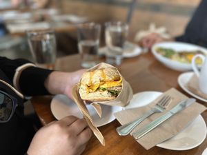 Breakfast biscuitts #Veganuary at Seabirds Kitchen - The LAB in Costa Mesa