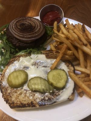 Beets Me Burger at Seabirds Kitchen - The LAB in Costa Mesa