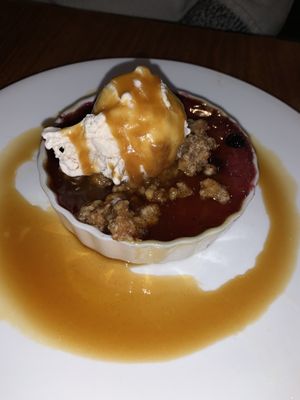 Peach Crumble! at Seabirds Kitchen - The LAB in Costa Mesa