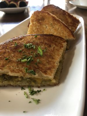 Grilled cheese sandwich at Seabirds Kitchen - The LAB in Costa Mesa