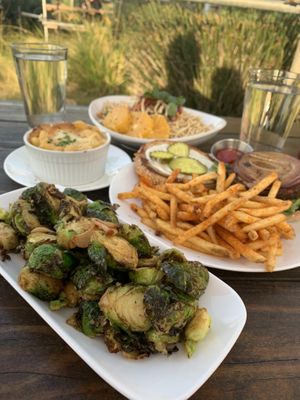 Uhhhh this glazed Brussels 😩😩😩 at Seabirds Kitchen - The LAB in Costa Mesa