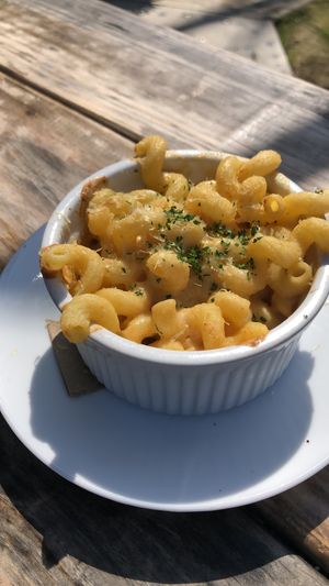 Macaroni. Not good in my opinion  at Seabirds Kitchen - The LAB in Costa Mesa