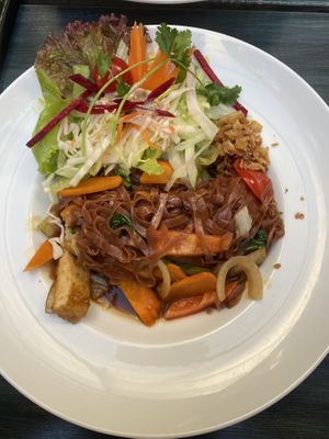 dish made vegan   at pho mum in Dresden