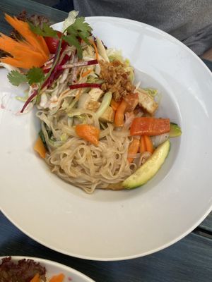 dish made vegan   at pho mum in Dresden
