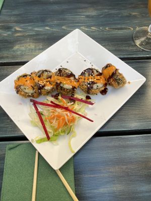 tempura   at pho mum in Dresden