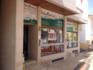 Outside at Natur Boticae in Lagos