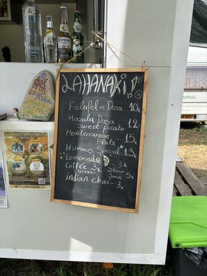 Menu | May 2025  at Lahanaki - Vegan Cantina in Corfu
