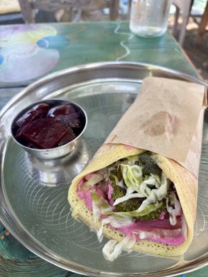   at Lahanaki - Vegan Cantina in Corfu